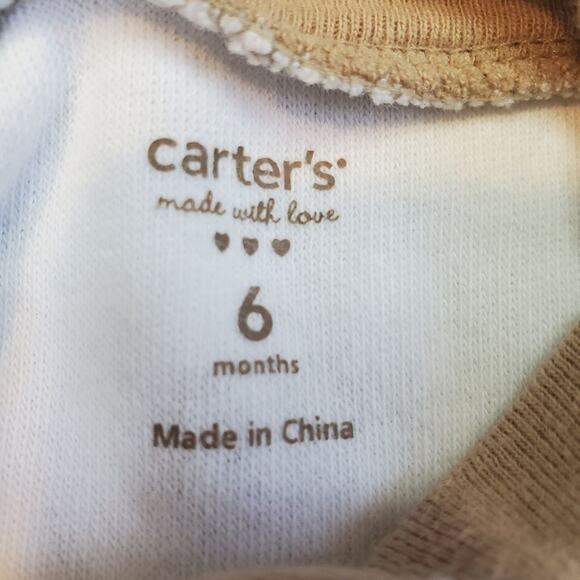 carters 6 month football sleeper - Picture 6 of 8